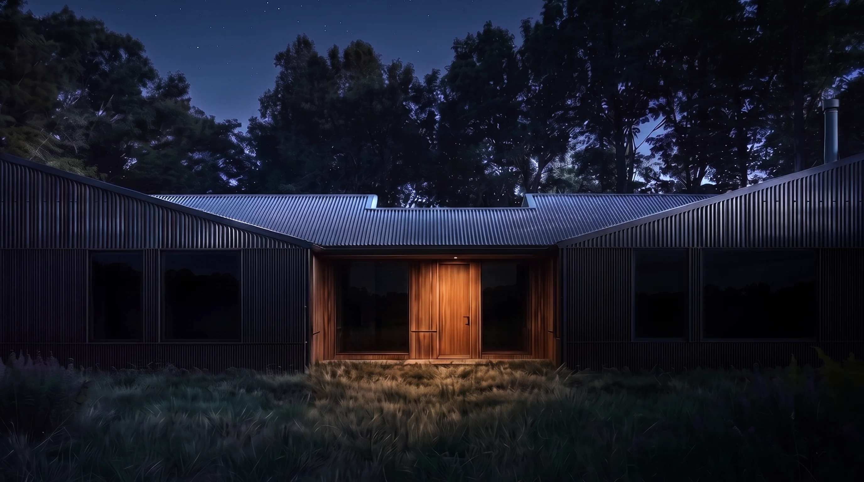 RidgeVale Nocturne — the ridge at dusk